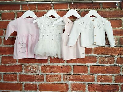 Baby Girl Bundle Aged 0-3 Months Next H&M Hello Kitty Dress Tutu Cardigan 62Cm