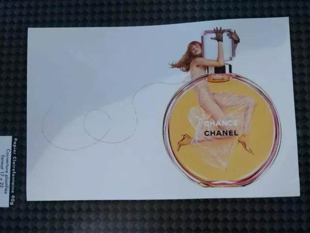 Carte Postale Chanel Chance parfum 3401 CP