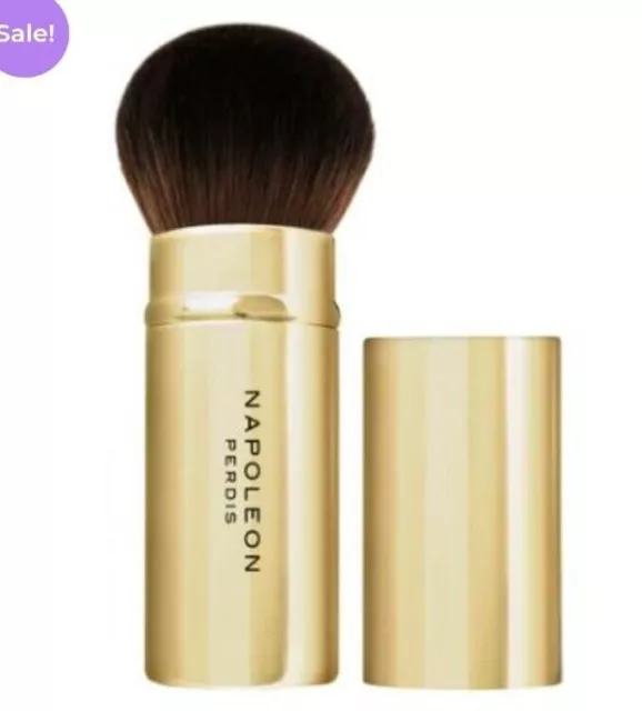 Napoleon Perdis On The Go Retractable Foundation/Blush/Powder Brush, NWOB