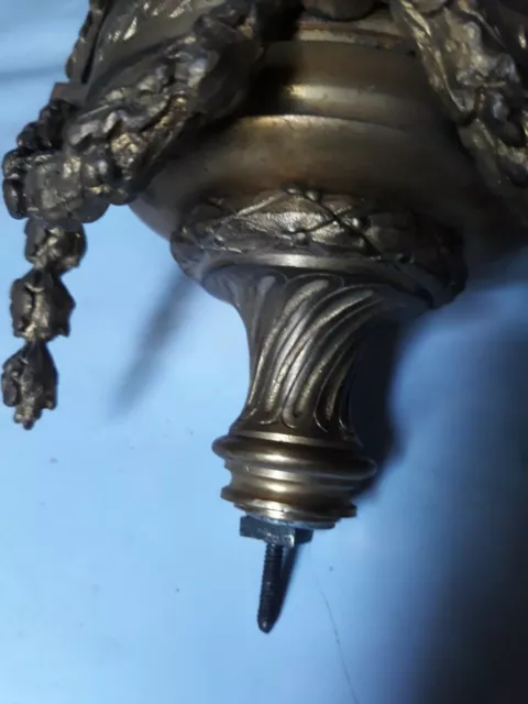 Louis XVI Style Gold Bronze Stairball Late 19th Century 3