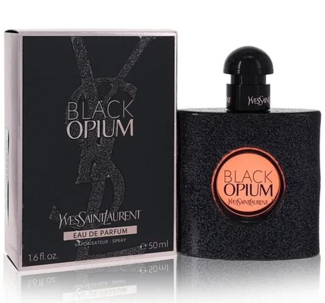 Black Opium YSL Yves Saint Laurent Eau De Parfum Spray Perfume Fragrance 1.6 oz