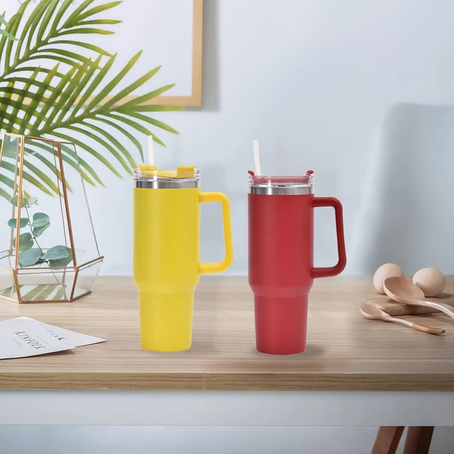 Haute Qualité Buvant Tasse Double Couche Aspirateur Isolé Tasse avec Poignée