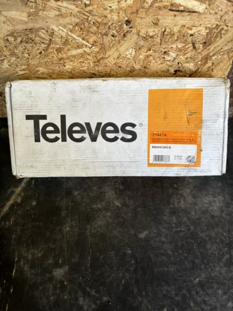 Televes Nevoswitch Multiswitch Quad 5x5x12 714404 MS512NCQ Satellite Terrestrial