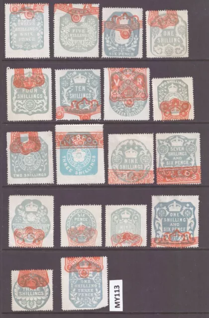 Gb Revenue Fiscal Stamp(S) My113