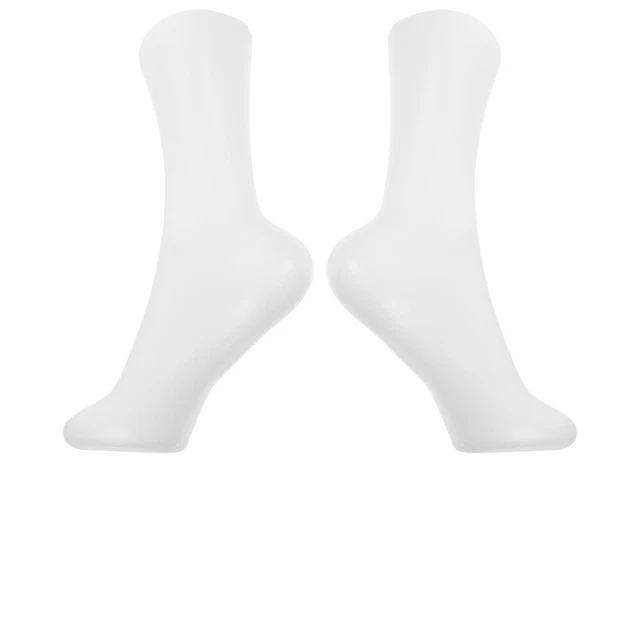 2 pz manichino in plastica scarpe piede modello donna scarpe supporto scarpe corte