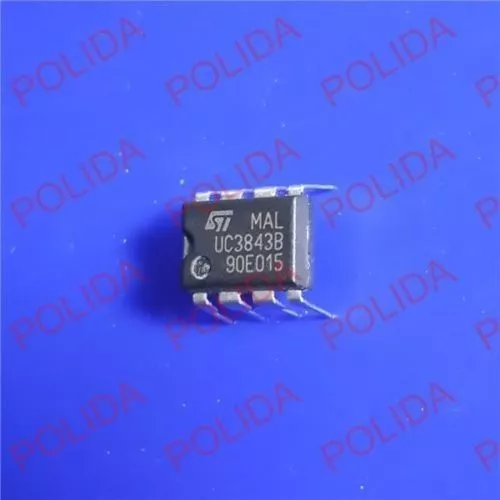 10Pcs Pwm Controller Ic St Dip-8 Uc3843B Uc3843Bn E-Uc3843Bn