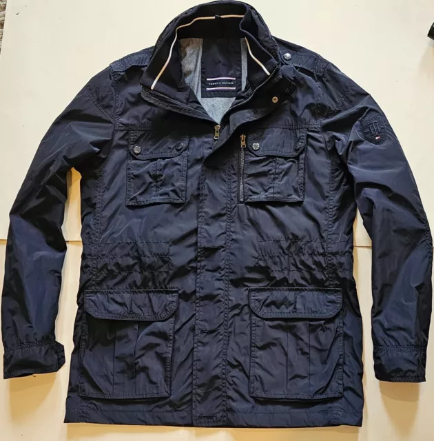 Tommy Hilfiger Mens Navy Jacket, Size L