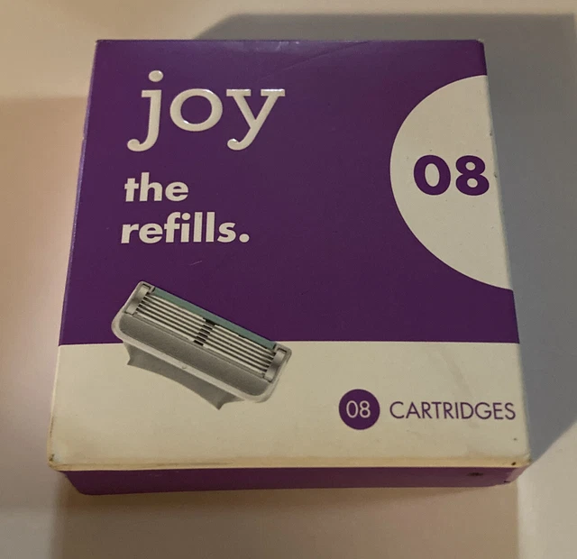 Recargas de hoja de afeitar para mujer Joy de cinco hojas - 8 quilates*** OFERTAS DE $10 POR DÓLAR***