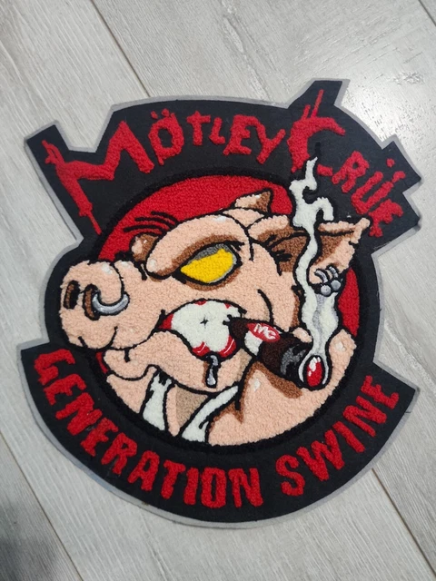 Montley Crue Generatio Swine Embroidery Jacket Patch