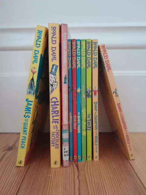 roald dahl book collection (10 books) good condition