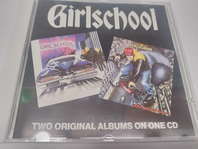 CD GIRLSCHOOL DEMOLITION / Hit And VICP2089 BRONZE JAPAN OBI