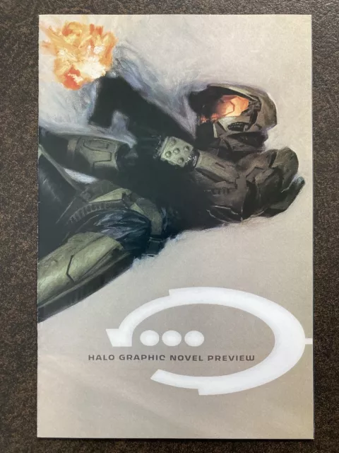 Halo Graphic Novel Preview 1 1St Master Chief Marvel Comic Book 2006 Nm Hi Grade