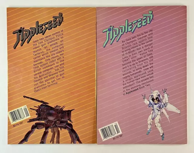 Appleseed - Lot de 2 Livres - Book Two - Volume Four & Five 2
