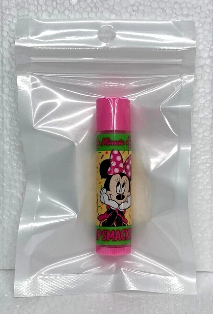 Lip Smacker CUPCAKE Flavored Minnie Mouse DISNEY Lip Balm Gloss SEALED 3