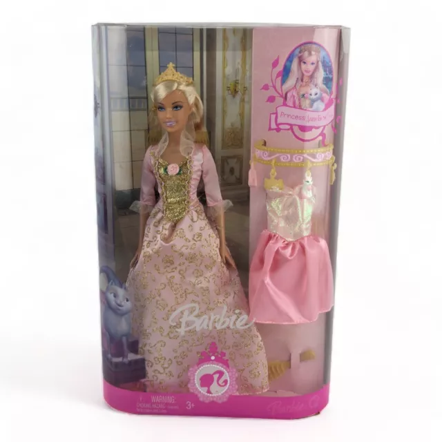 👑 🌸Rare Vintage Barbie Princess and the Pauper Doll Anneliese, NEW 2007 👑🌸