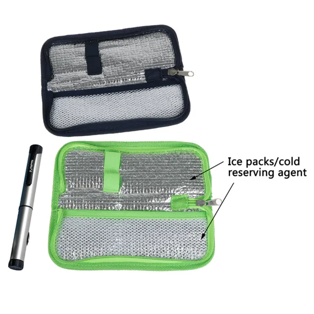 Borsa refrigeratore per insulina portatile custodie isolate da viaggio paziente diabetico ^ Splitt-SA