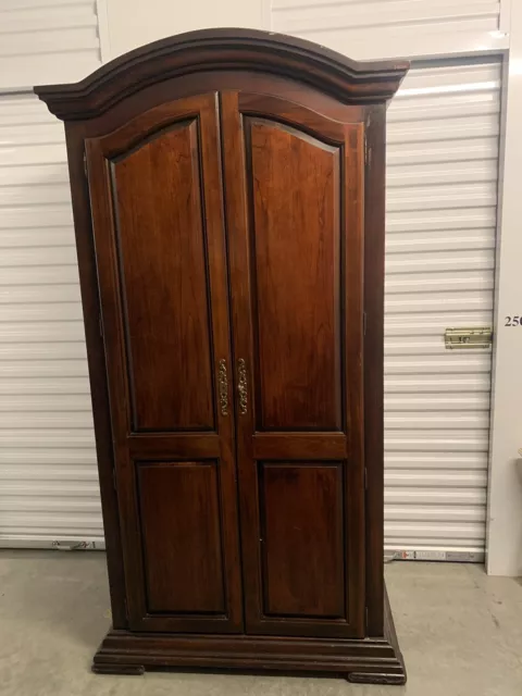 Vintage Cherry armoire wardrobe Vintage Cherry armoire wardrobe
