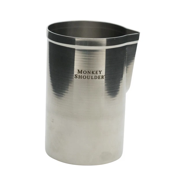 Monkey Shoulder Mixing-Becher Kanne 0,5l Edelstahl Whisky Batch 27 Longdrink