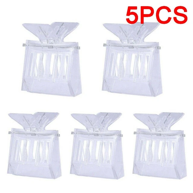 Conveniente Easy Catcher Clip Transparente 6.6*5.1*4.8 cm Herramienta de Apicultura Catcher