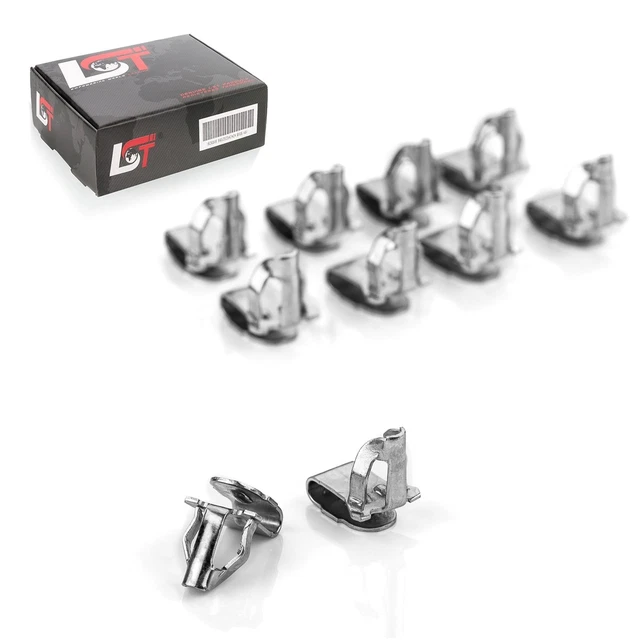 10 Clip Di Fissaggio Per Rivestimento Interno – Compatibili Seat, Cod. 4B0867276A, Per VW, Audi E Skoda