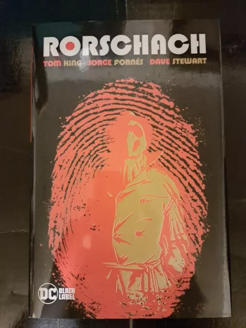 Rorschach by Tom King DC Comics hardcover unread