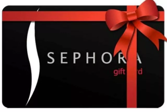 BRAND NEW never used makeup perfume haircare Sephora gift voucher $100 BRAND NEW never used makeup perfume haircare Sephora gift voucher $100
