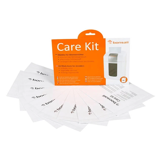bonsaii Aktenvernichter-Ölblätter Care Kit
