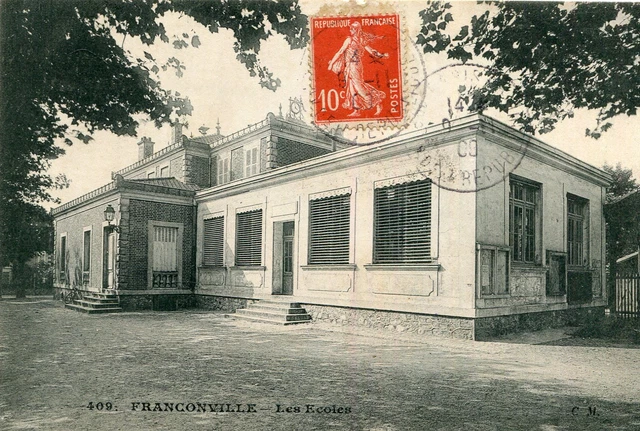 Carte FRANCONVILLE Les écoles