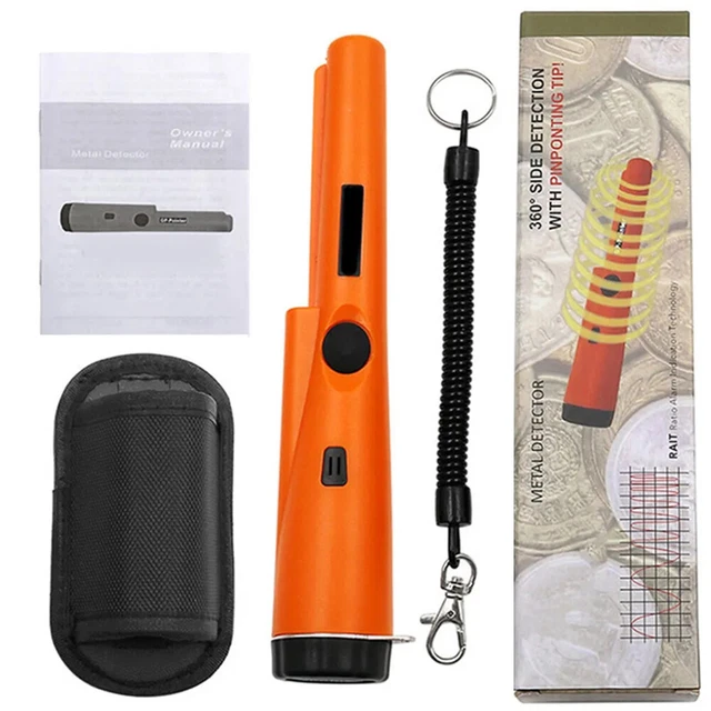 GP-Pointer Metal Detector Portatile Impermeabile Con Torcia LED, Per Caccia Al Tesoro E Ricerca Di Metalli