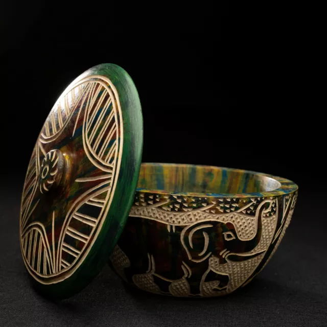 La calebasse  Decoration africaine, Artisanat de gourde, Art