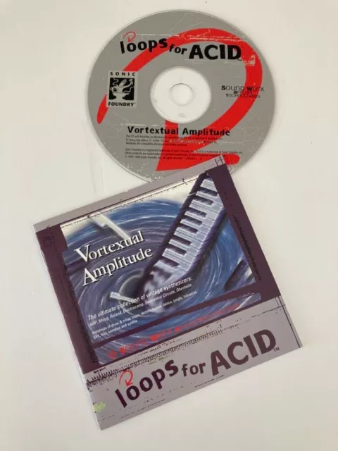 Sonic Foundry ACID Music Software Vintage HP Sonic Foundry- ACID