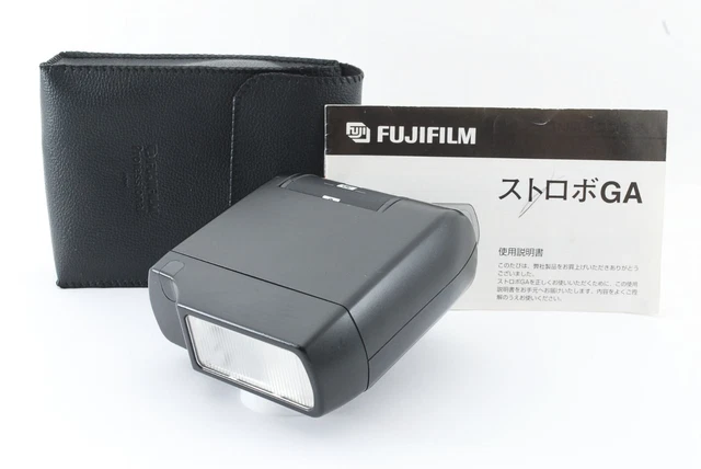 Fujifilm Fuji STROBE GA Shoe mount Flash for GA645 + Case [Near MINT] From JAPAN
