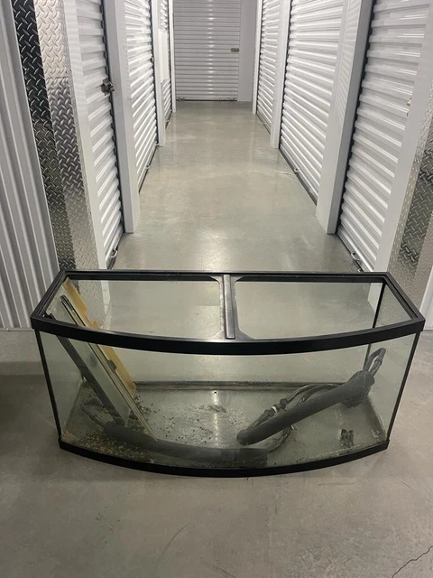55 Gallon Aquarium fish tank with Stand Base and LED light