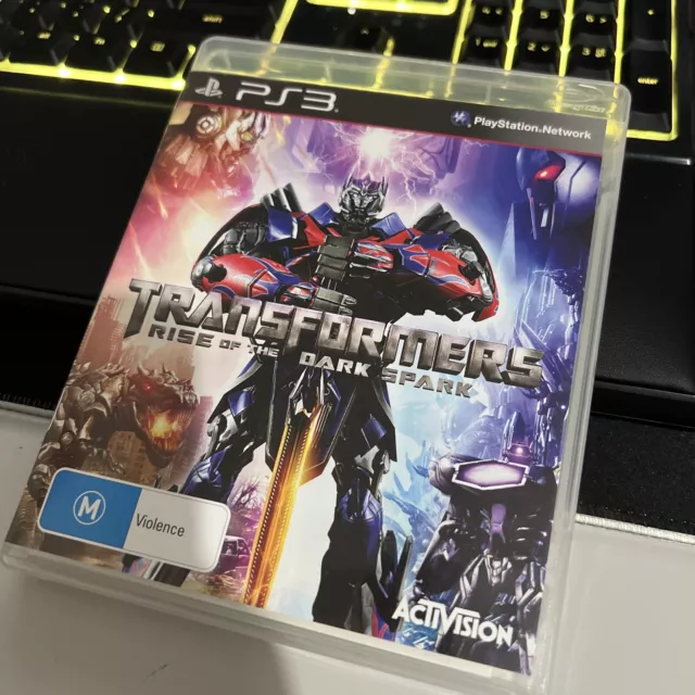 Transformers Rise of the Dark Spark PS3 PlayStation 3 Sony PAL Complete