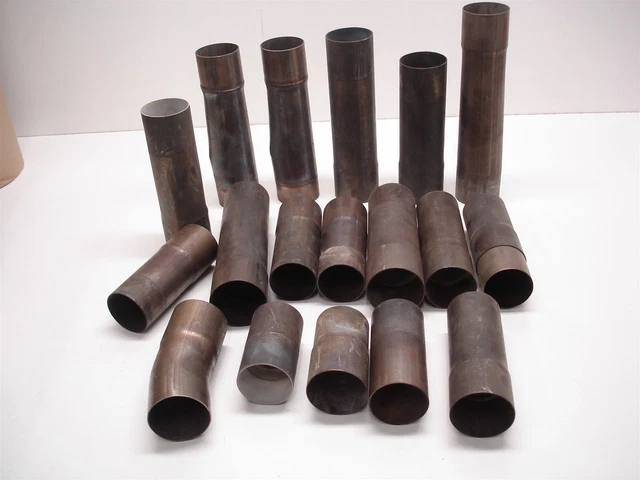 19 Nascar Stainless Steel Header Y Pipe To Collector Extension Tubes Assorted