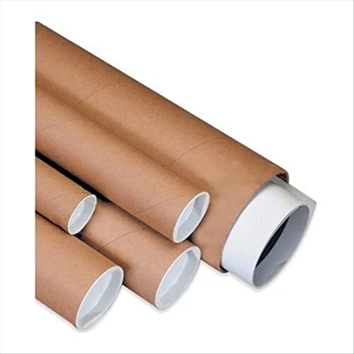 3 x 48" Kraft Tubes with Caps