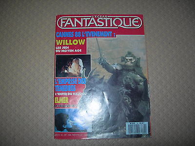 Ciné Fantastique MAD MOVIES  n° 56 1988 BEETLEJUICE  MOONWALKER  WILLOW  N 