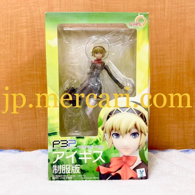 Persona 3 Portable Aigis Uniform Edition 1/8 Scale Figure quesQ Japan w/BOX