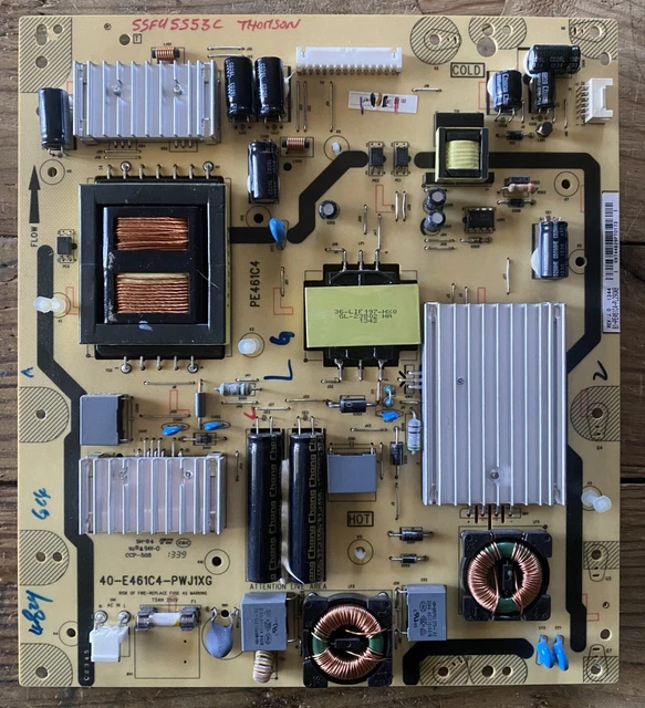 PIECES DETACHEES: Carte d'alimentation Tv Jvc LT-46HW65U 40-E421C6-PWD1XG - D'occasion en très bon état