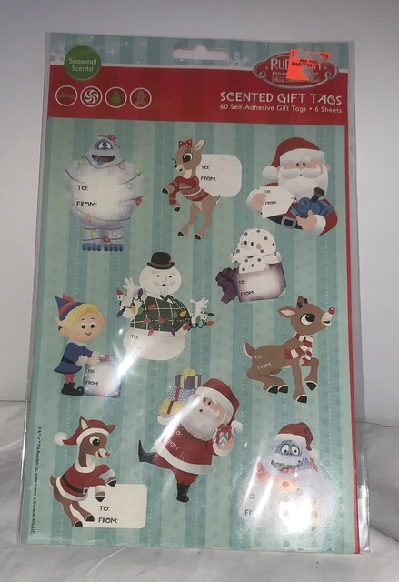 NIP! RUDOLPH THE Red Nosed Reindeer Gift Tags £13.42 - PicClick UK