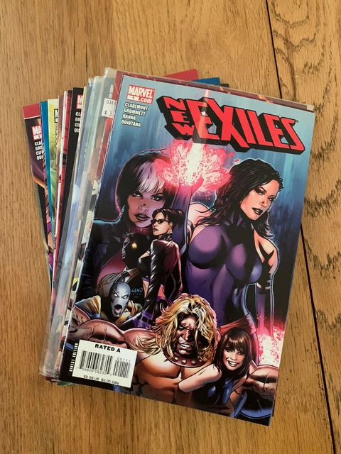 Marvel - New Exiles v1 (2008) #1-15, #17-18 + Annual - Almost Full Run!