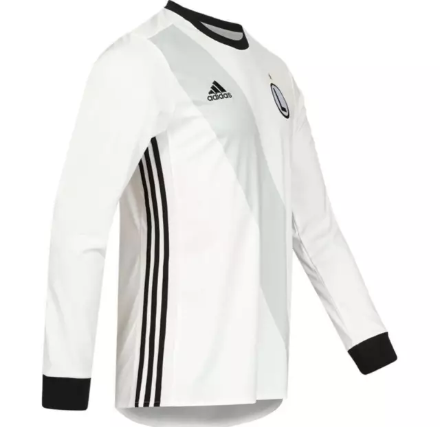 Adidas Legia Warschau Polska Polen Trikot Größe XS langarm Neu & OVP