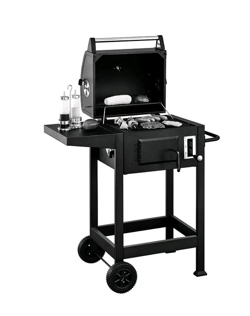 Juskys Holzkohlegrill Issouri It Deckel - Große Grillfläche