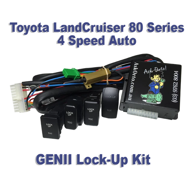 TORQUE CONVERTER LOCKUP Control Kit suit Toyota LandCruiser 80 Series
