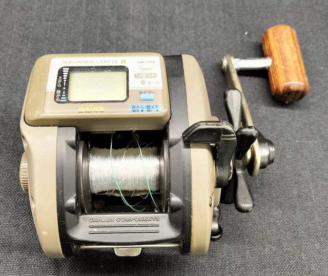 DAIWA　x-500　 sokokara counter 2 DAIWA SOKOKARA COUNTER II electric reel $147.99 - PicClick CA