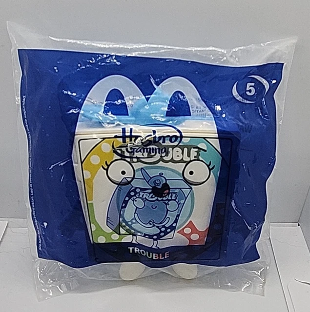 HASBRO GAMING TROUBLE McDonald’s Happy Meal Toy 5 New Travel Board
