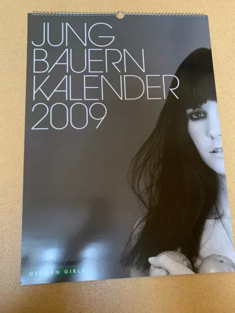 Jungbauern-Kalender 2009, German Girls Edition, wie neu