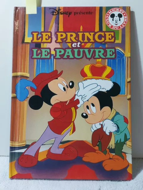 Livre Disney - Mickey Club du Livre : Mickey Le prince et le pauvre