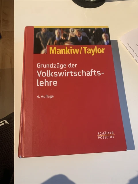 Grundzüge Der Volkswirtschaftslehre Mankiw GRUNDZÜGE DER VOLKSWIRTSCHAFTSLEHRE von Mankiw, N. Grego... | Buch