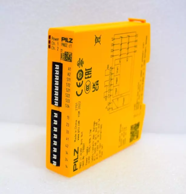 PILZ 710001 PNOZ c1 24VDC 3n/o 1n/c COMPACT SAFETY RELAY 24 VDC